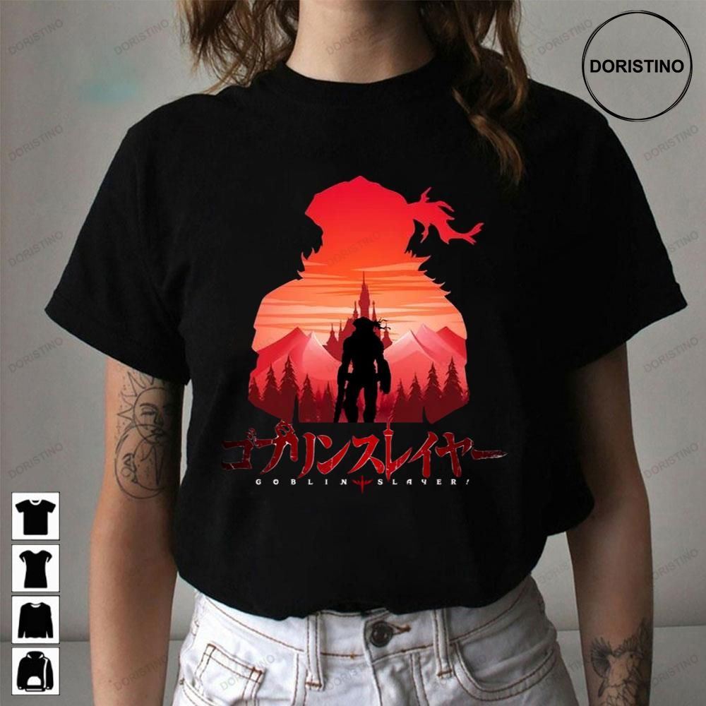 Red Art Goblin Slayer Anime Awesome Shirts